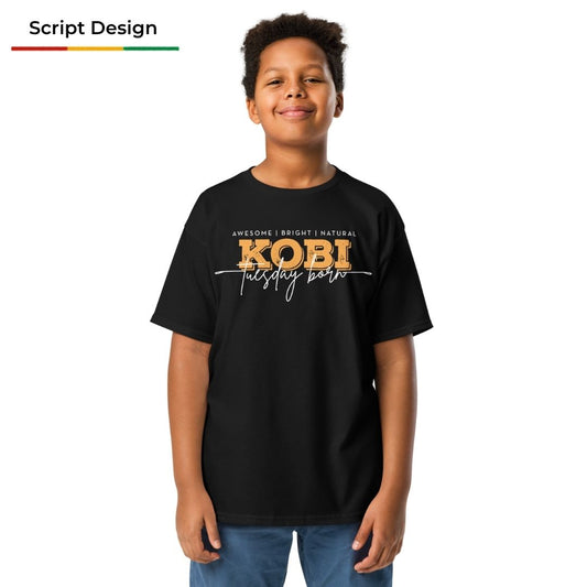 Ghana Born Day Tee ✨ – Signature Edition Kids