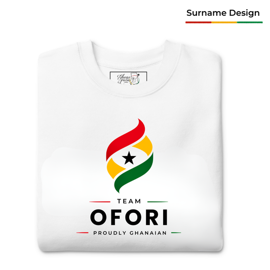 Ghana Team Sweatshirt 🏆 – Unisex Premium Sweatshirt