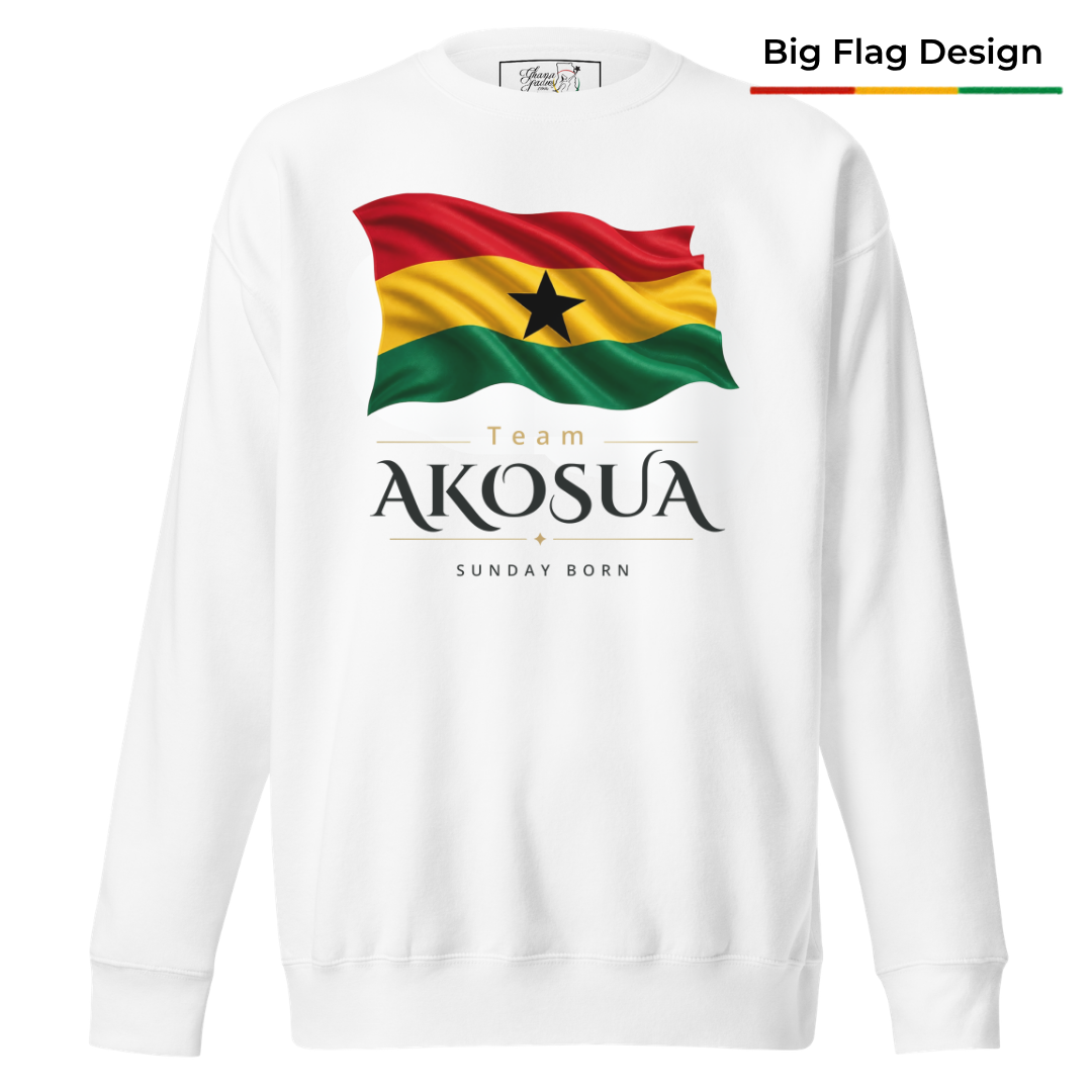 Ghana Team Sweatshirt 🏆 – Unisex Premium Sweatshirt