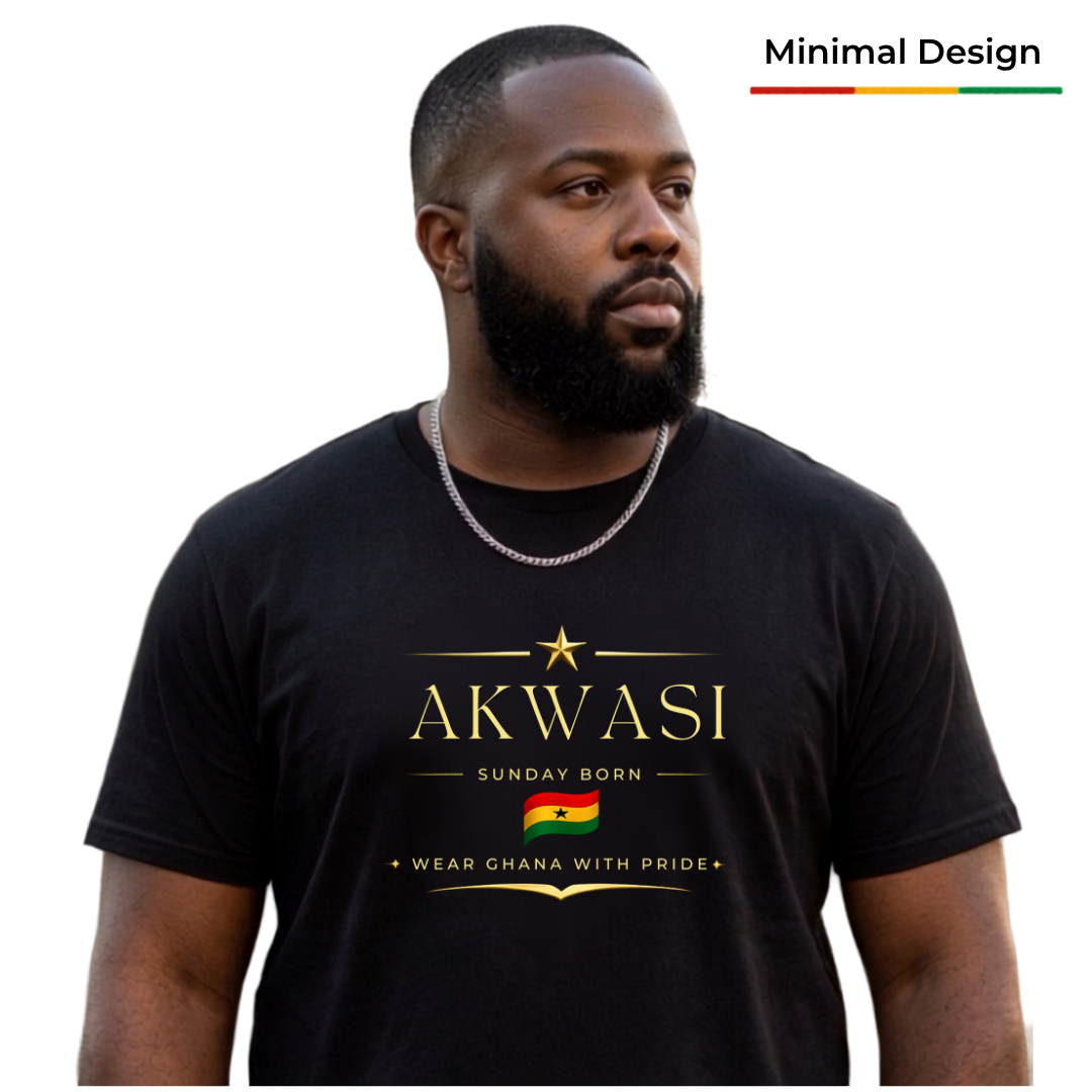 Ghana Premium Tee 👑 – Unisex Staple T-Shirt