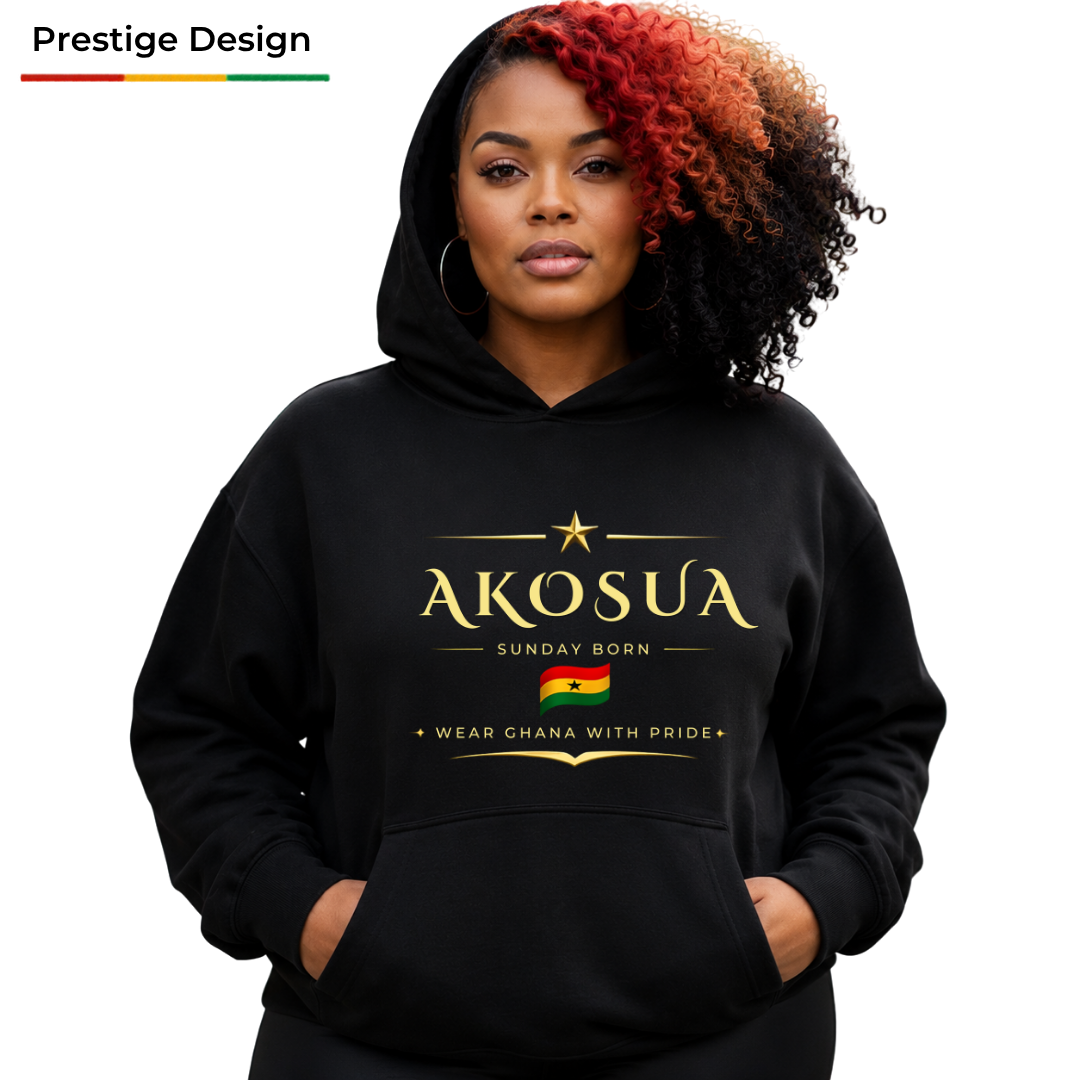 Ghana Premium Hoodie 👑 – Unisex Premium Hoodie