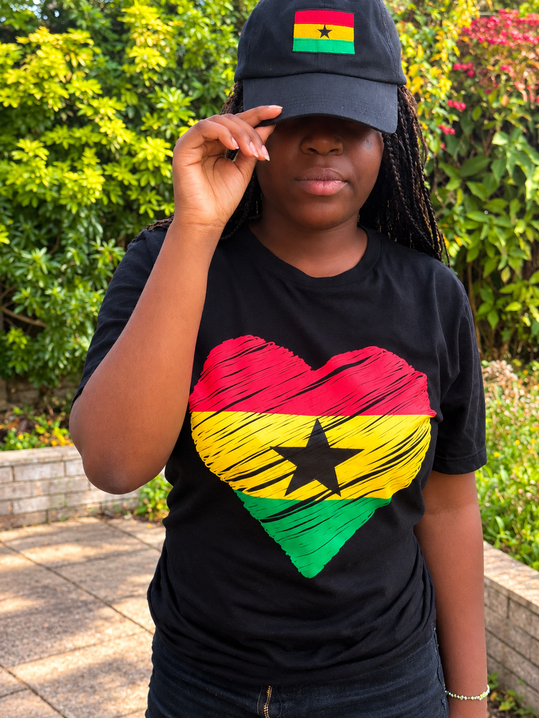 Ghana Heart Unisex Tee ❤️