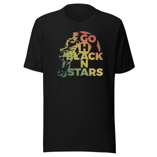 GO GHANA BLACK STARS – UNISEX T-SHIRT