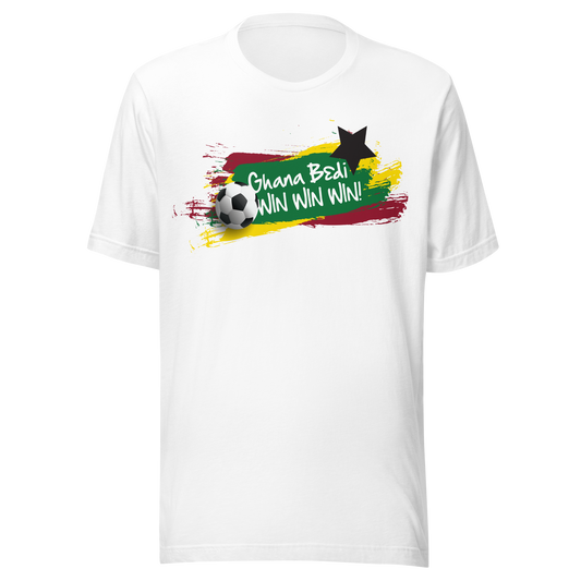 GHANA BEDI WIN WIN WIN  – UNISEX T-SHIRT