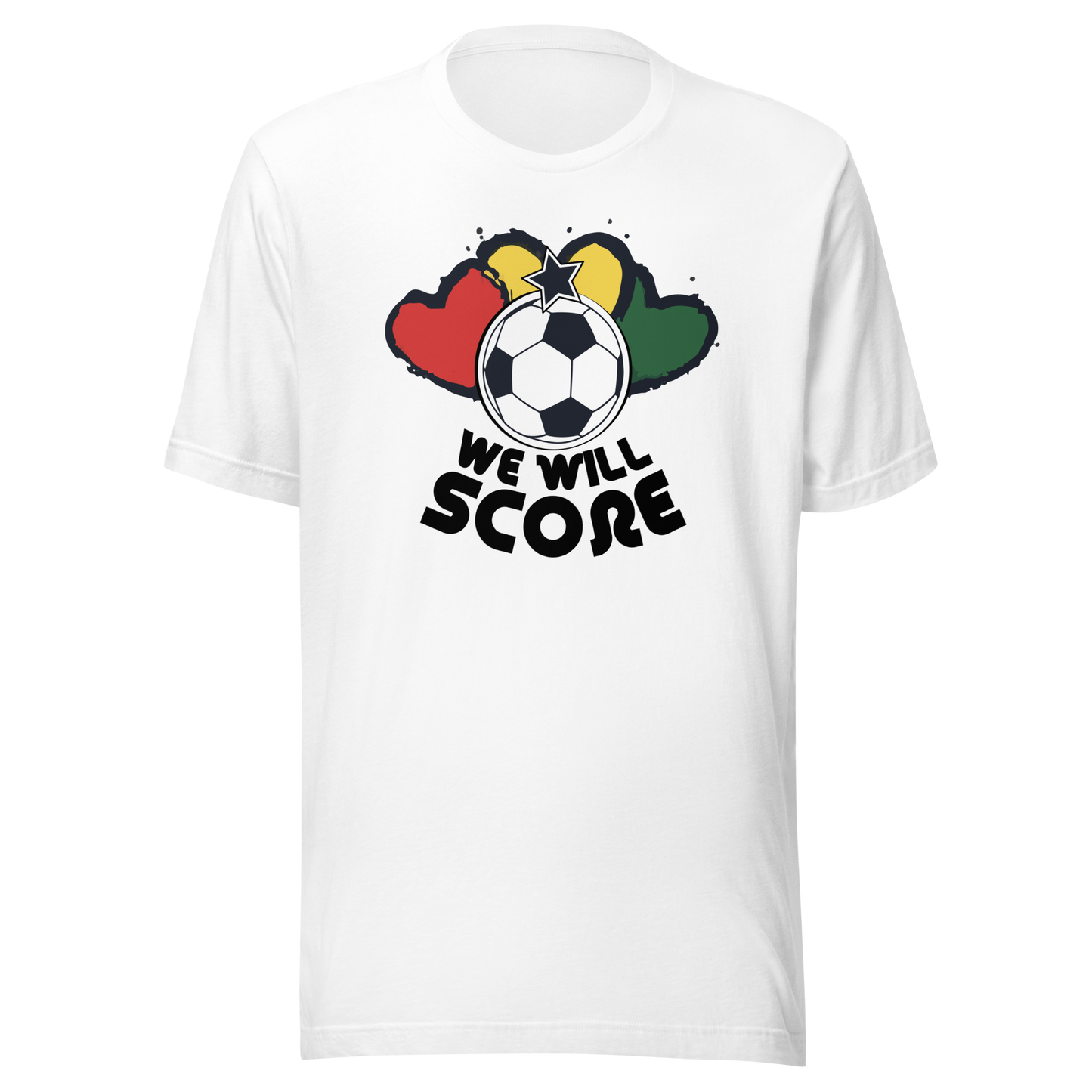 WE WILL SCORE (HEART EDITION) – UNISEX T-SHIRT