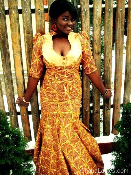 A Ghanaian Dress to Bring Out Your Best - Ghana Ladies